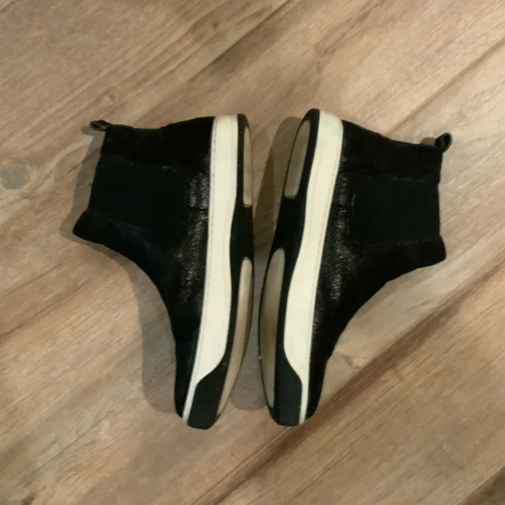 Johnston & Murphy black leather shoes 7.5 M - Picture 3 of 10